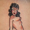 cat's pin up