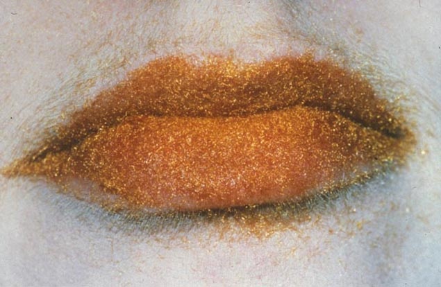 Smulovitz Lips Untitled (flocked)