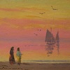 "Evening Walk - Crane's Beach"