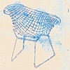 Bertoia Diamond Chair
