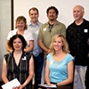 Award Winners of the Spring Show with Sherry Defazio- President of the League, and the Judge, Christie Taylor