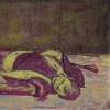 Composition in alizarin and yellow