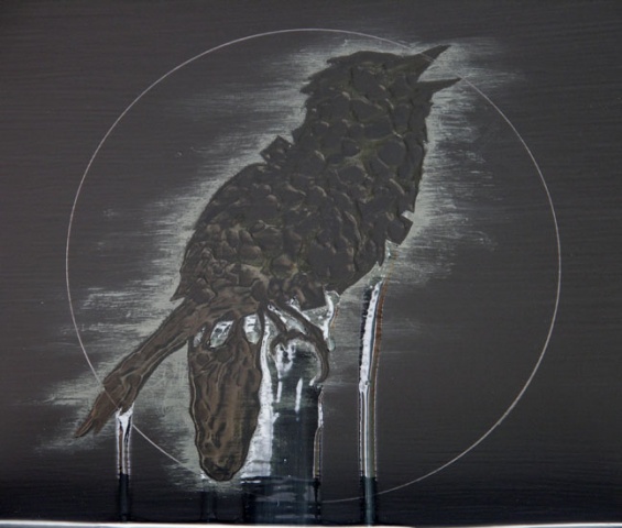 Non-Shitting Songbird (detail)