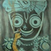 Deity Smoking with Hand of Squirrel