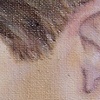 Detail of the groom