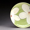 Peach Flower Platter