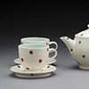 Red Dot Tea Set