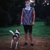 Young Man with Beagle