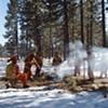 Fireman Inmates, Brush Clearing, Highway 44 Project