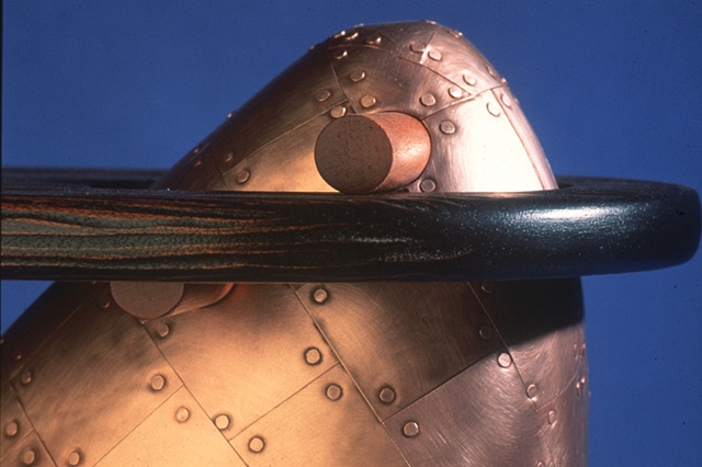 Copper End Table (detail)