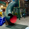 Hyde Park Mastodon Crawl Structure