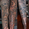 skulls and snake