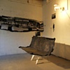 Garbage Bench Installation