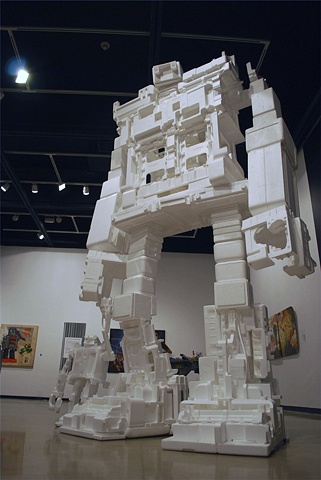 Ulrich Museum of Art - styrobot + friend