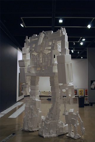 Ulrich Museum of Art - styrobot + friend