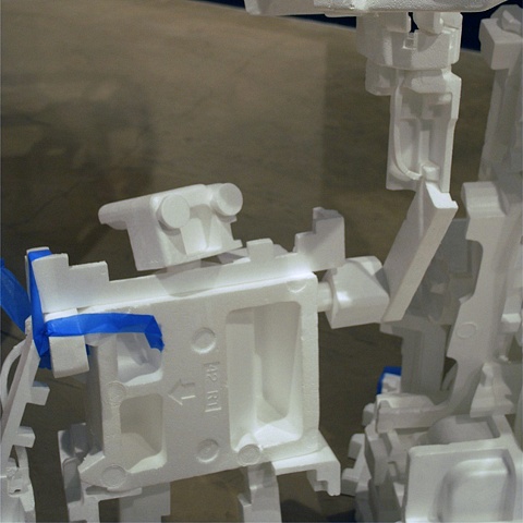 Ulrich Museum of Art - styrobot + friend