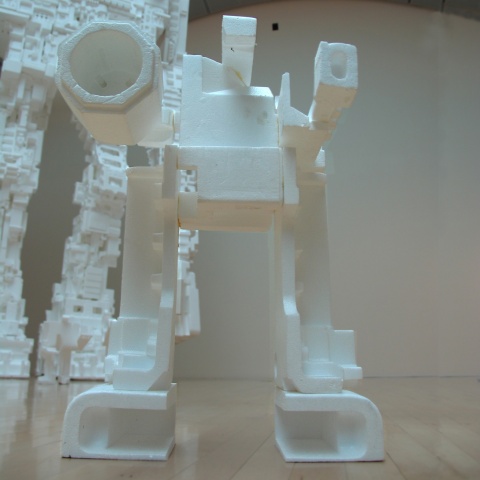 giant styrobot sentry