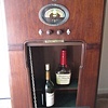 Stereo Liquor Cabinet
