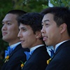 expectant groomsmen