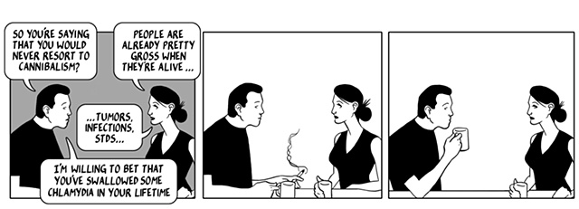 nothing happened today, comic, webcomic, cannibalism, chlamydia