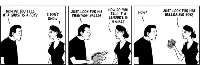 nothinghappenedtoday.com cenobite hellraiser box phantasm orb webcomic comic strip