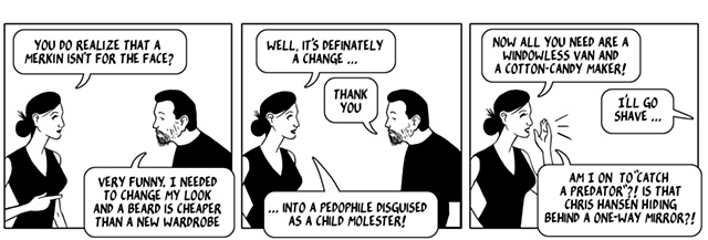 nothing happened today, comic, webcomic, merkin, pedophile, "To Catch A Predator" chris hansen