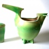 Hybrid jug and antenner lidded cup