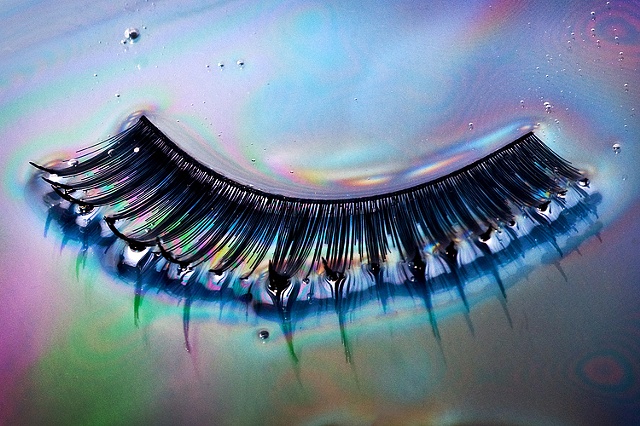 Michelle Murphy, Michelle Marie Murphy, Murphy, Michelle, Cleveland, USA, art, artwork, photography, make up, beauty, eyelash, science, refraction, 2011, Ohio