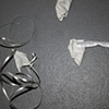 Untitled, remnants on floor