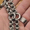 Triple Link Titanium Necklace 2