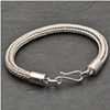 Two Way Double Loop in Loop Bracelet with Round End caps