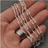 2mm Stretched Link Necklace