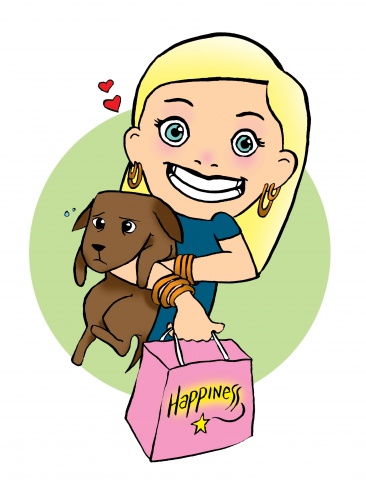 I want a puppy, it will make ME happy.