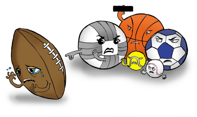 No Football, Your Not Invited!