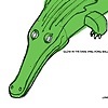 Kotocrocodile (concept art)
