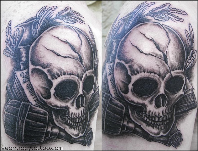 freemason skull tattoo