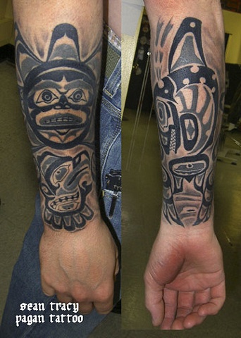 haida tribal tattoo