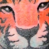 tiger head tattoo