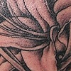 white lily tattoo