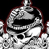 prussian/ german helmet tattoo design