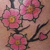 cherry sprig tattoo