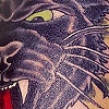 Old school Panther tattoo