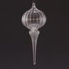 Clear Optical 2-Tier Venitian Ornaments