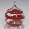 Red Spiral Ornaments