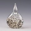 Indigo and White Frit Perfume Bottles