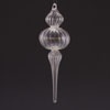 Clear Optical 3-Tier Venitian Ornaments