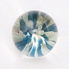 Teal and Green Frit Paper Weights