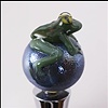 Green Frog Bottle Stoppers