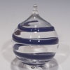 Purple Spiral Ornaments