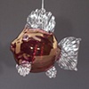 Purple Luster Optical Glass Fish